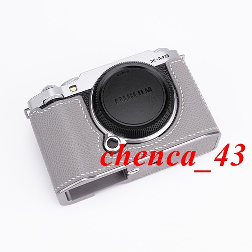 Media funda hecha a mano de 1 pieza para Fujifilm XM5 con inserto de cuero X-M5 cubierta de cámara Kontice - Imagen 23 de 28
