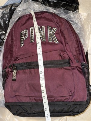 New Victoria Secret PINK Bling Burgundy Red Campus Laptop  display picture 3