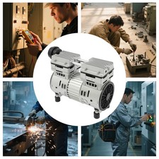 750w &Ouml;lfrei Kompressor Aggregat Kompressoraggregat 8bar 220V Leise NEU