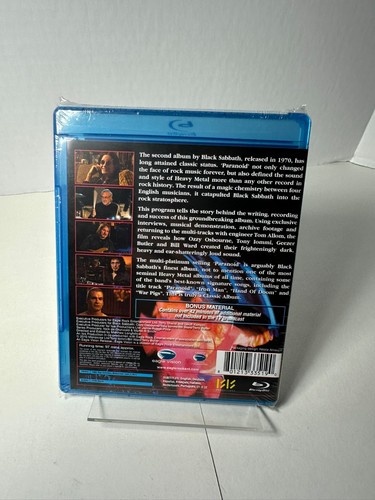 Black Sabbath Classic Albums: Paranoid Blu-ray Ozzy Osbourne NEU Sealed RARE - Bild 3 von 7