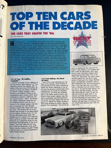 Vintage HOT ROD Magazines December 1989, Best of the '80s, Car Computer Shootout - Picture 8 of 15