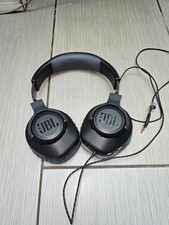 JBL Quantum 100 Wired Over-Ear Gaming Headphones - Black used as is