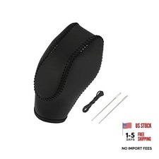 Gear Shift Knob Cover Trim Replacement Fit for Ford Escape - Pack of 1 - Black