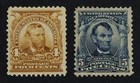 CKStamps: US Stamps Collection Scott#303 Mint H OG #304 Unused Regum