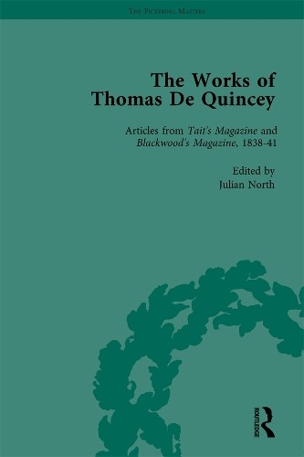 The Works of Thomas De Quincey, Part II vol 11 - 9781138764927