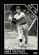 1991 Conlon Collection TSN Arky Vaughan Pittsburgh Pirates #38