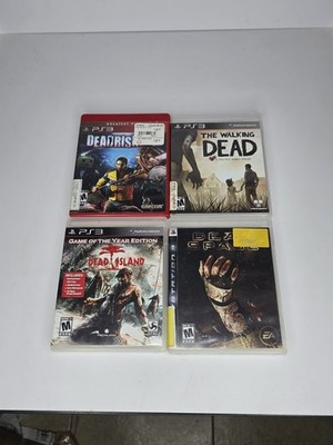 PS3 PlayStation 3 Zombie Bundle Dead Rising Island Space Walking Complete Tested