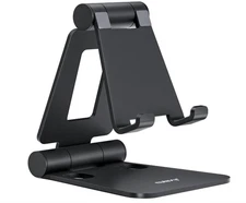 Dual Folding Cell Phone Stand Fully Adjustable Foldable Desktop Phone Holder ...