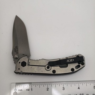 Zero Tolerance 0566CF Hinderer Design Black Carbon Fiber Pocket Knife USA S35VN