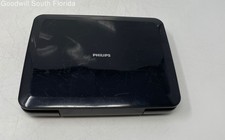 Philips Model No PET741B/37 Black Portable 7 Inch DVD Player Not Tested