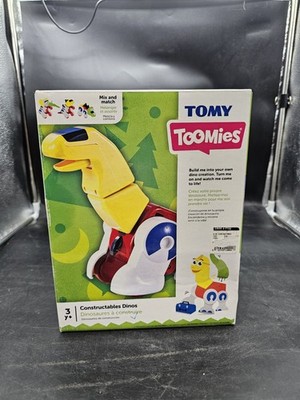 Tomy Toomies Constructables Dinos Motorized Toy Dinosaurs Building set Sealed