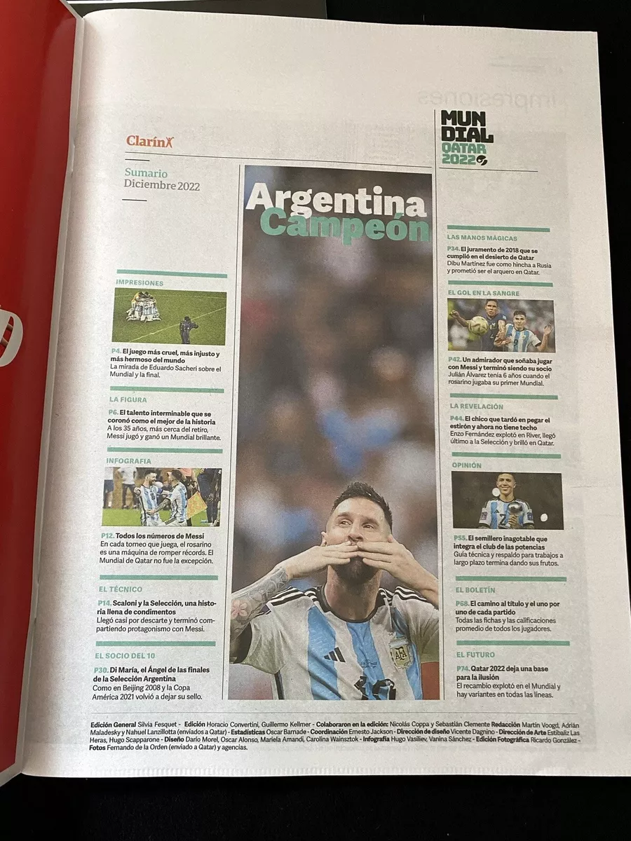 Infográfico Argentina na Copa 2018