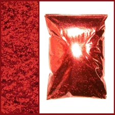 1 lb (454g) Blaze Red Metal Flake .015" - Medium Auto & Bike Bulk Paint Additive