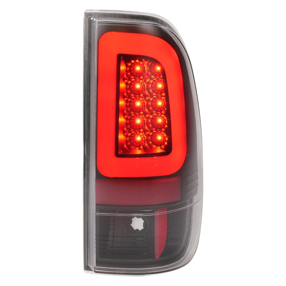 For Ford F250 F350 F450 SD SuperDuty 2008-2016 LED Tube Tail Lights Lamps Black Foto 4 de 4