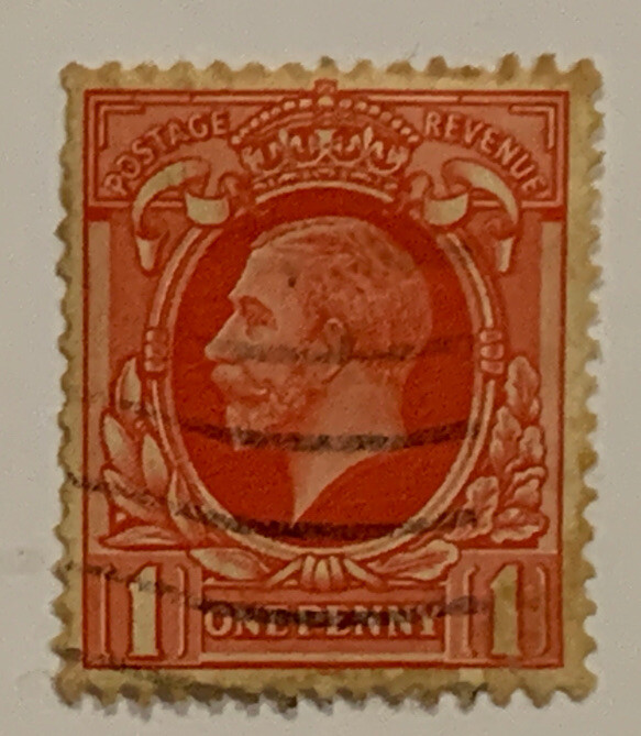 Travelstamps: Great Britain Stamps Scott #211 King George V