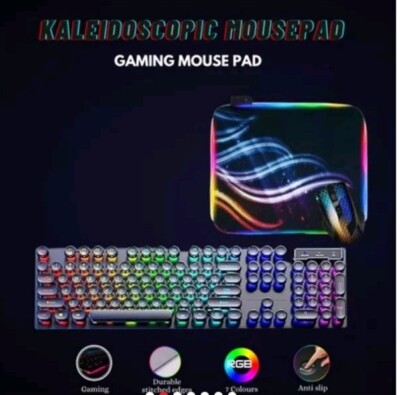 GMS WT-5 RGB Gaming Mouse Pad 31.5 × 12 inch 7 colors 