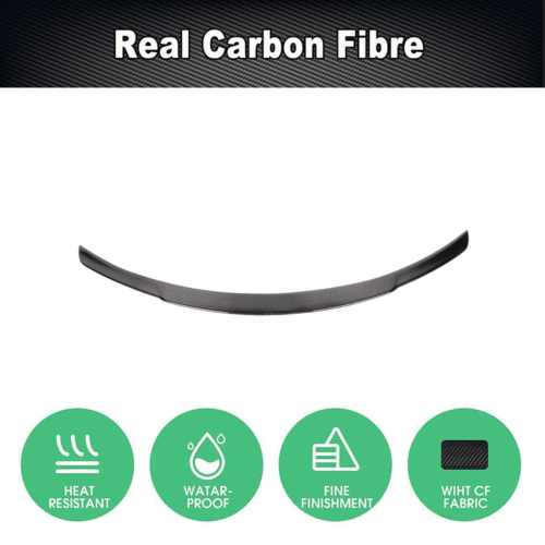 Carbon Heckspoiler Heckflügel Spoiler Lippe Passt Für Mercedes W205 C300 C43 - Bild 8 von 14