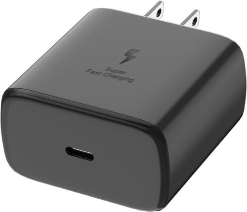 Super Fast Charging 45W USB C Wall for Galaxy S24 Ultra S23+ S22 Note20 S21 S20 - Picture 16 of 18