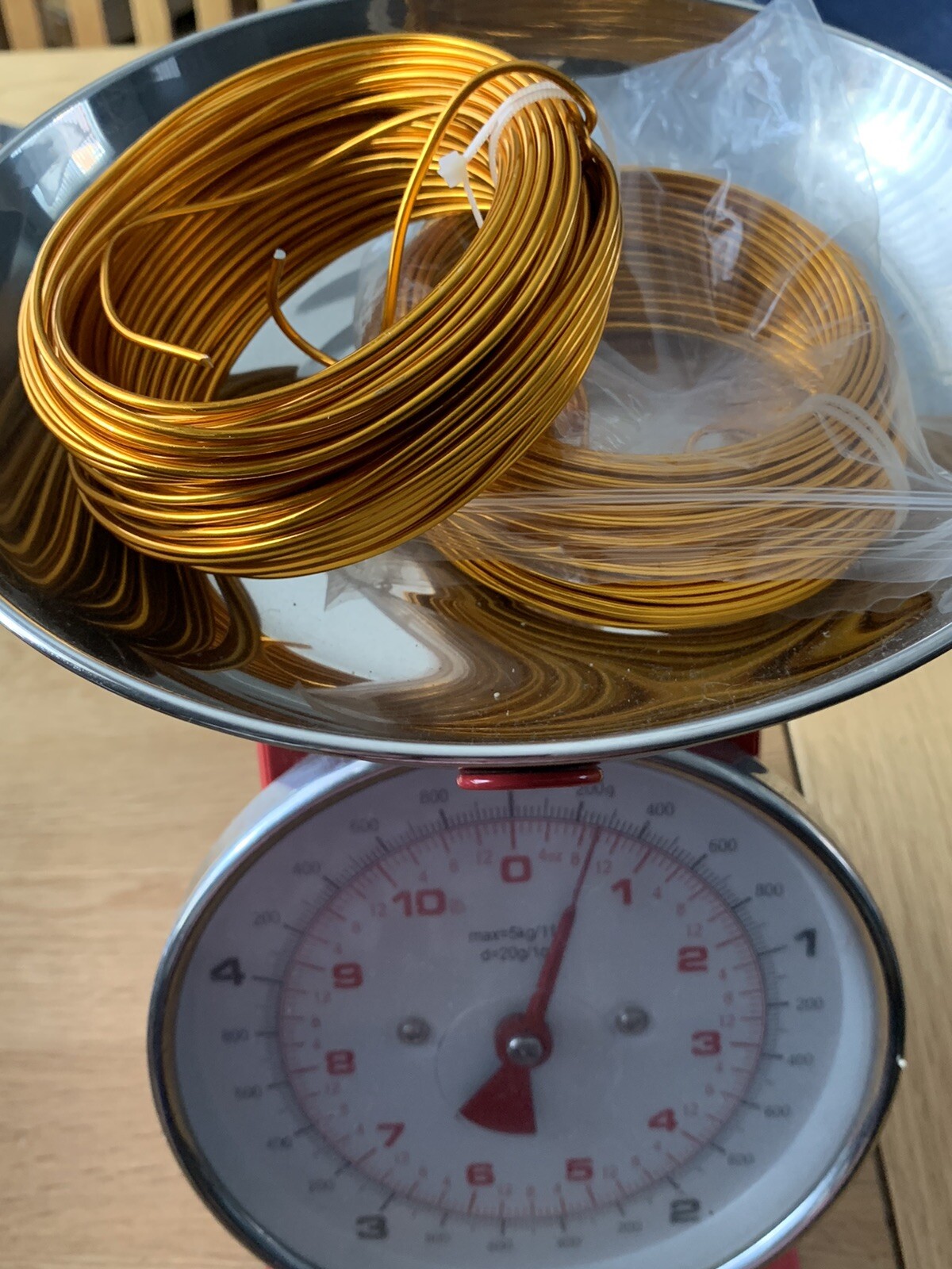 Aluminium Gold Coloured Wire Bundle for Jewellery Making eBay