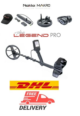 NOKTA MAKRO The legend PRO IP68 WATERPROOF DETECTOR 2 MF coils headphones NEW