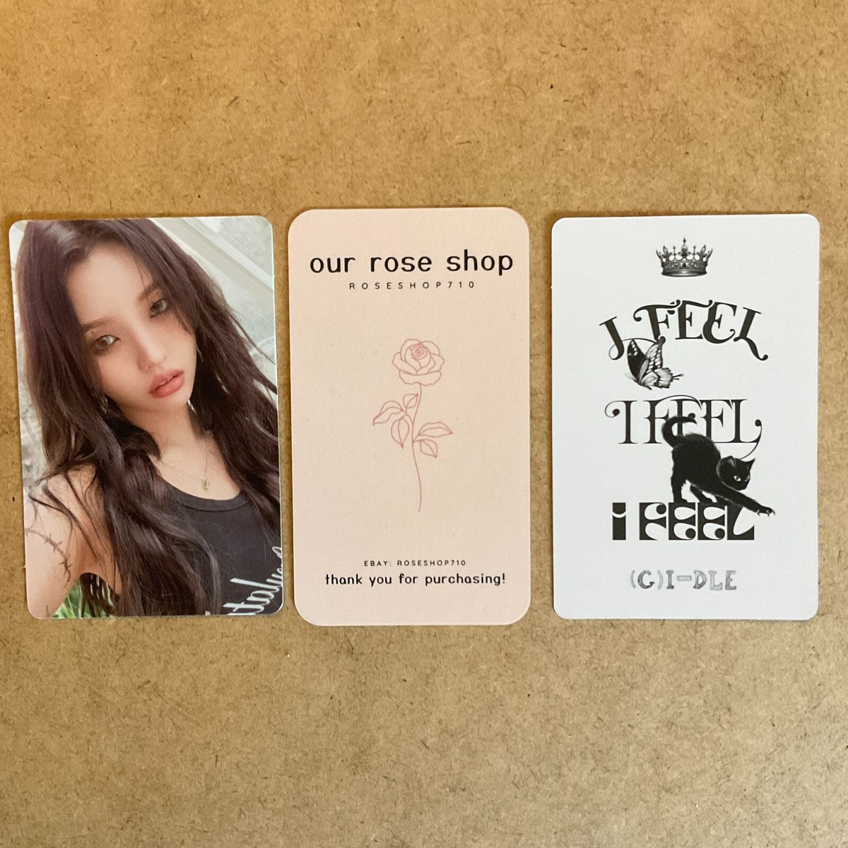 G)I-DLE GIDLE I Feel 6th Mini Album Official Poca Album