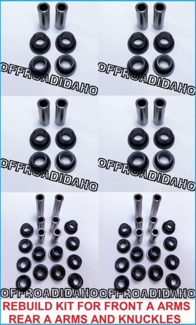 FRONT/REAR UPPER/LOWER A-ARM BUSHING SHAFT KIT ARCTIC CAT 12-17 PROWLER 700 4WD FRONT/REAR UPPER/LOWER A-ARM BUSHING SHAFT KIT ARCTIC CAT 12-17 PROWLER 700 4WD