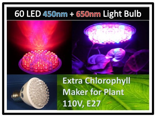 Utilitech Grow Bulb 40-Watt EQ Full Spectrum Medium Base (e-26) LED Grow Light Bulb Z-GR-CB40 At - Foto 4