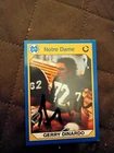 Gerry DiNardo Autographed Trading Card Notre Dame Football