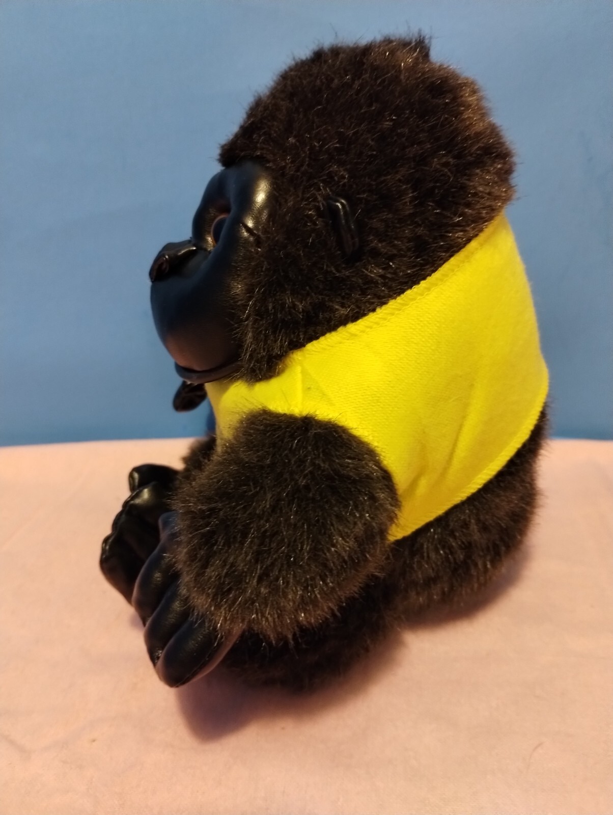 Logo Bear Gorilla Logic Ape Plush 8" w/Yellow Tee Shirt Stuffed Animal