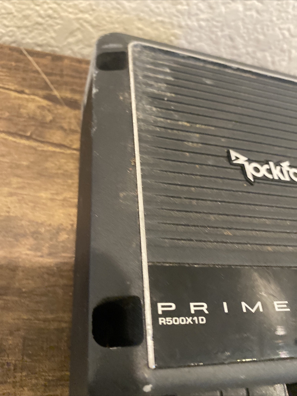 Rockford Fosgate R500X1D Prime 1 Channel Class D Car Amplifier not