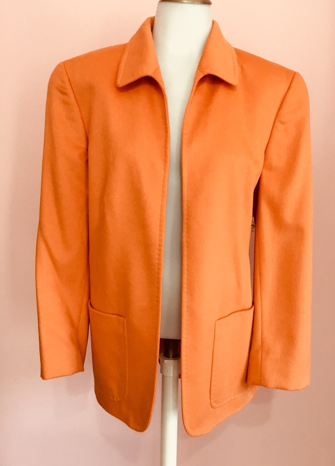 ESCADA 40 10 Luxury Soft Rabbit Angora Angora Designer Womens Blazer ...