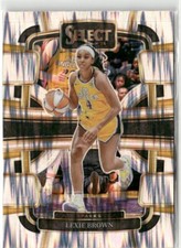2023-24 Panini Select WNBA Silver Flash Lexie Brown Los Angeles Sparks #67