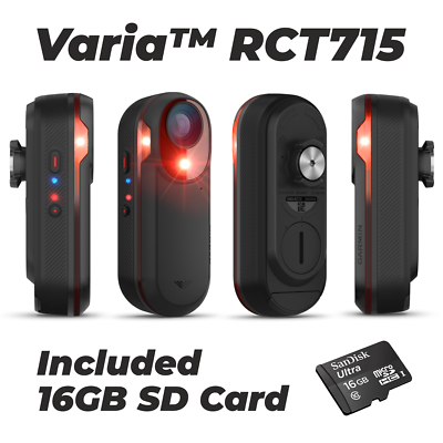 CZhkg Custodia Compatibile con Garmin Varia RCT715 Cover, Silicone Antiurto e anticaduta Protettivo Case GPS Bike Computer Case Copertura Resistente Shell per Garmin Varia RCT715 (Bianco