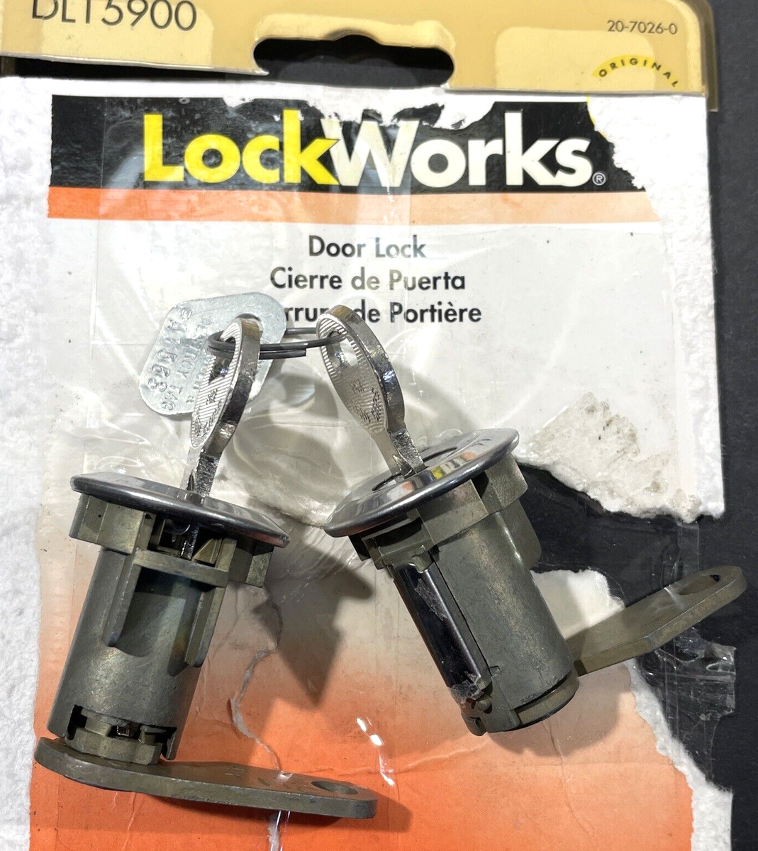 DL15900 Ford Door Lock Kit, 2 Cylinders, 2 Keys, Instructions, Not