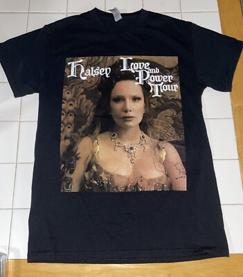Halsey Love and Power Tour Small S T Shirt Merch Pop Concert Tour Dates Band