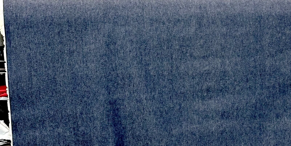 USA MADE DEEP INDIGO DENIM 10 ozs RING SPUN 100% COTTON FABRIC 68" WIDE BY YARD - Image 2 of 4