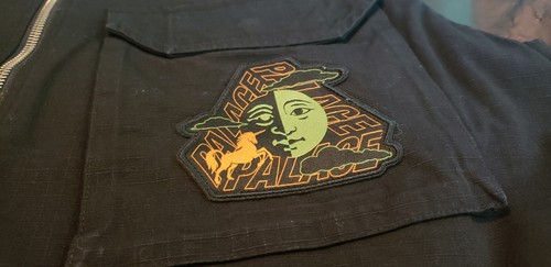 Palace Da One Cargo Jacket Black Size 