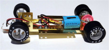 NEW H R Racing HRCH03 Adjustable Chassis with 40,000 RPM Motor 1:24 Slot Car