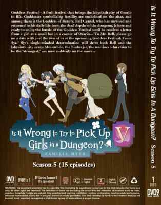 Danmachi :Is It Wrong to Try to Pick Up Girls in a Dungeon? Season