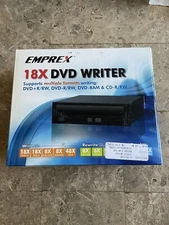 Emprex 18x DVD Writer DVD+R/RW, DVD-R/RW, DVD-RAM & CD-R/RW