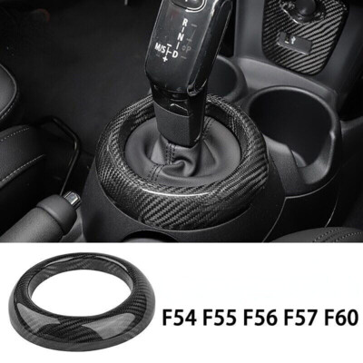 Carbon Fiber Auto Schaltring Innendekor Trim For Mini Cooper F54 F55 F56 57 F60