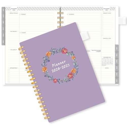 Planner 2024-2025 Weekly and Monthly, Academic Planner 5.5
