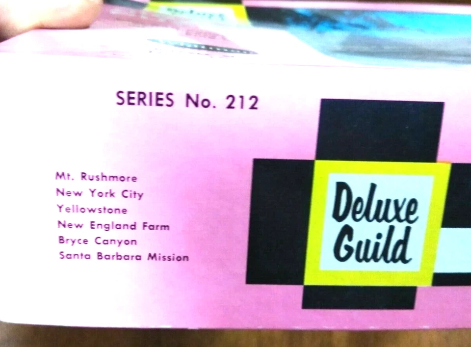 VTG NEW SEALED Guild 340 Piece Jig Saw Puzzle 212 Whitman New England Farm - Image 3 of 4