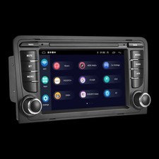 Radio Android Audi A3 2 GB RAM 64 GB Memoria WiFi GPS Navigatore Bluetooth 