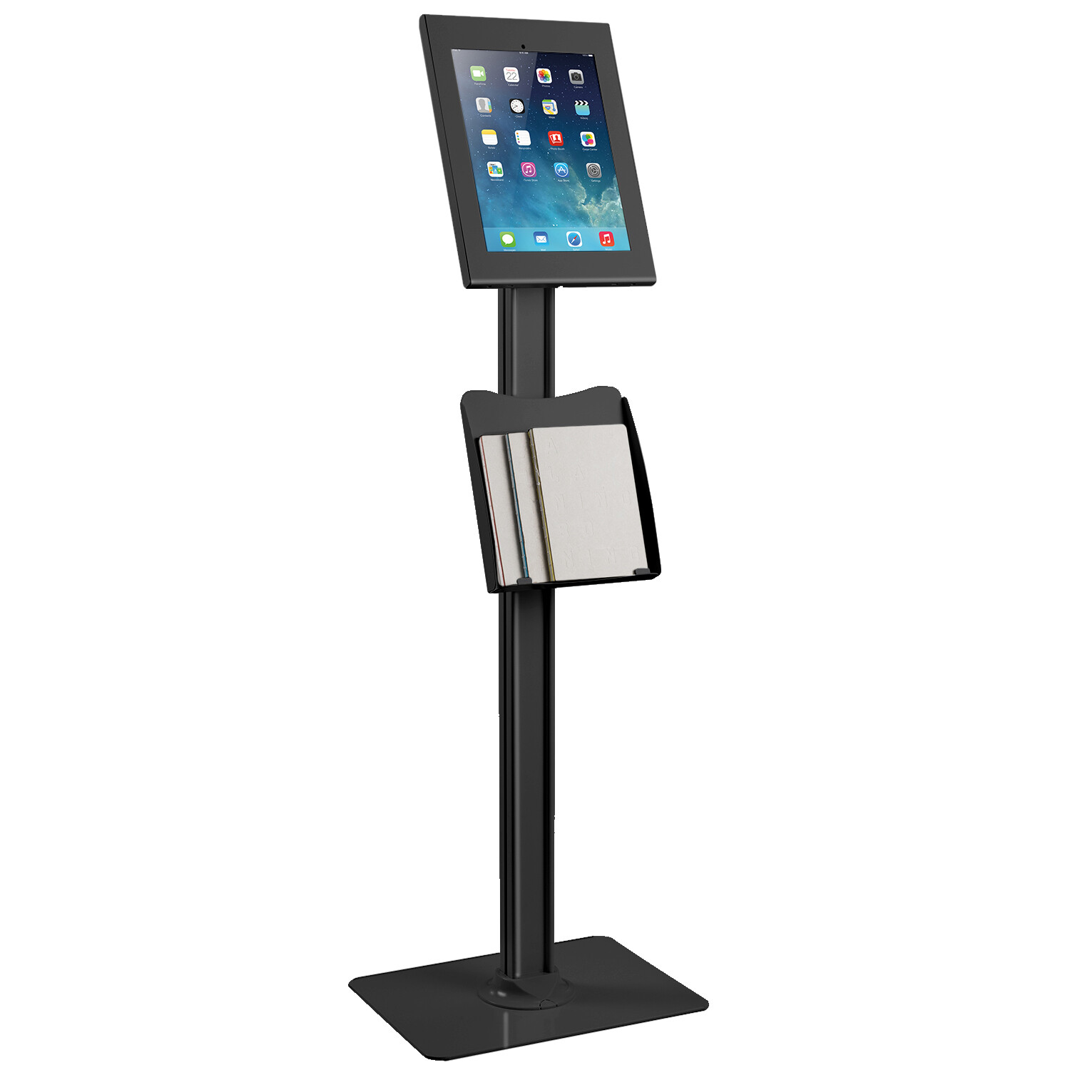Support Maclean MC-867B pour tablette 12.9 en cuisine et bureau