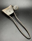 Pyrex Flameware Long Metal Detachable Handle with Glass Button for Pans Pots