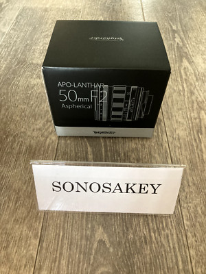 Voigtlander APO-LANTHAR 50mm F2 Aspherical VM New in Box