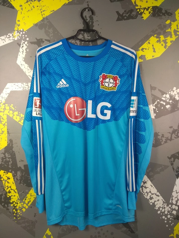 Kresic Bayer 04 Leverkusen MATCH WORN Goalkeeper football shirt 2014 - 2015 ig93 - Image 3 of 4