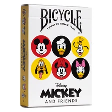 Bicycle Mickey and Friends NEW playing cards CLEARANCE!