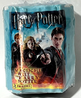 2008 BOX HARRY POTTER The Magical World PANINI Stickers - 50 Sealed Packs Italy